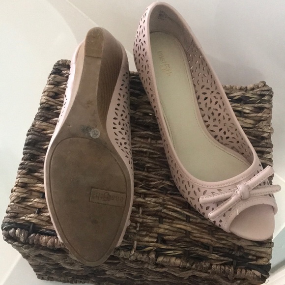 Pewter pink wedges - Picture 5 of 6